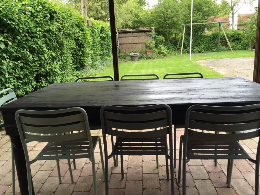 Überdachte Terrasse